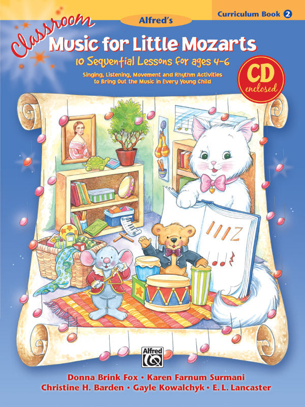 Classroom Music for Little Mozarts 2 BK/CD
