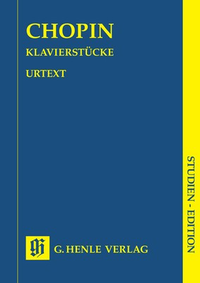 Piano Pieces Study Score