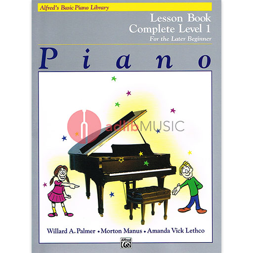 Alfred's Basic Piano Course - Lesson Book Complete 1 (1A/1B) - Alfred Music