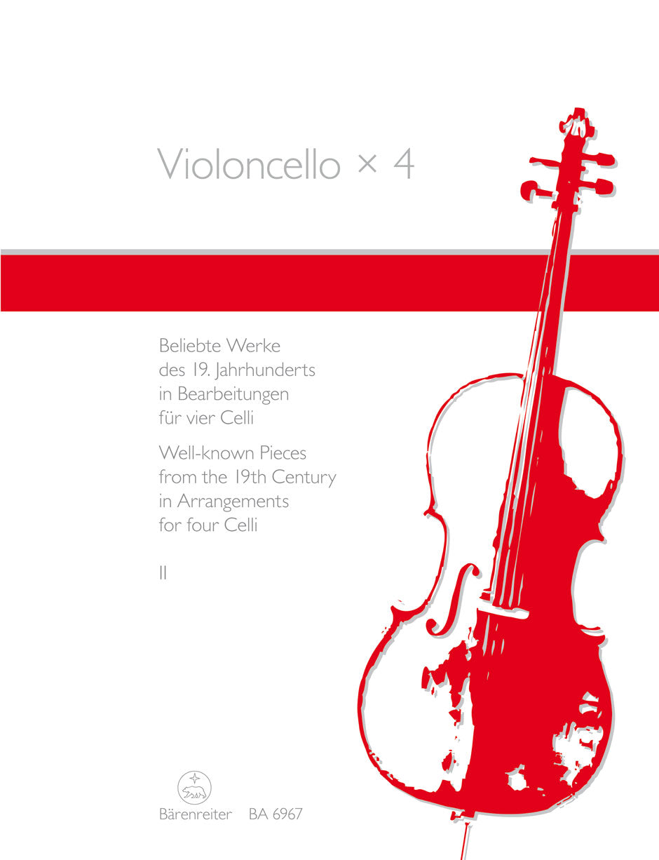 VIOLONCELLO 4 BK 2 FOR 4 VC
