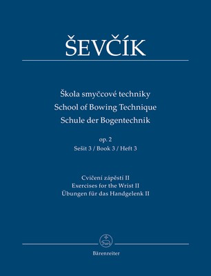 Sevcik School of Bowing Technique Op 2 Book 3