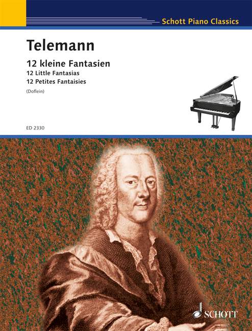 Telemann 12 Little Fantasias for Piano