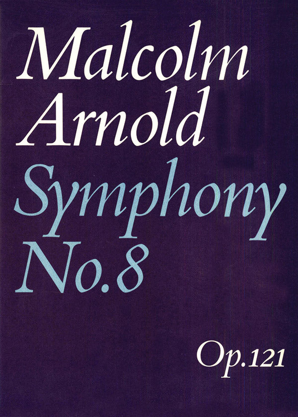 SYMPHONY NO.8 OP. 124 FOR ORCHESTRA (1978) (FULL SCORE) - Faber 0571506380