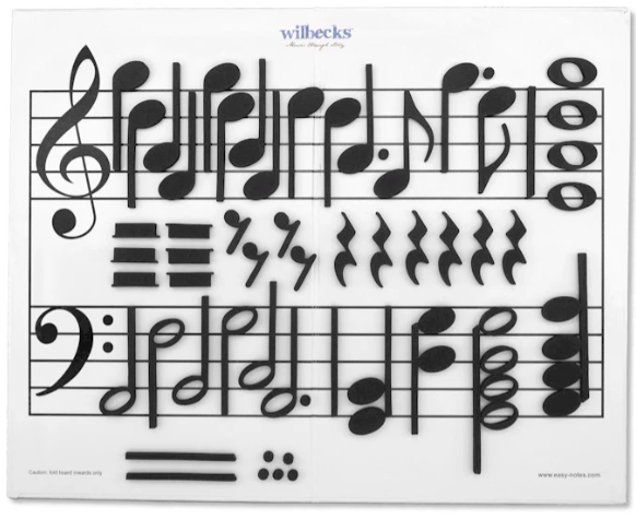 Wilbecks Notes and Rests Magnets