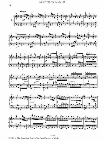 Six Christmas Pieces Op 72 for Piano