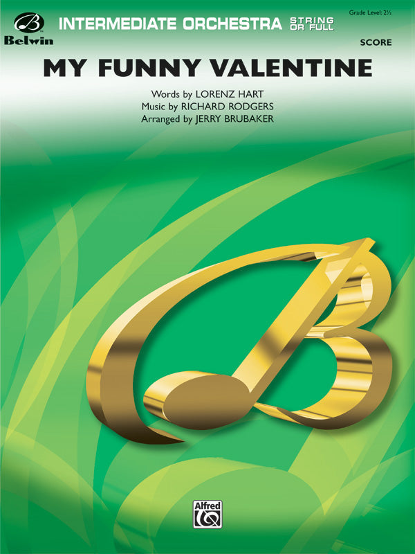 MY FUNNY VALENTINE (PIF) GR 2.5 RODGERS HART