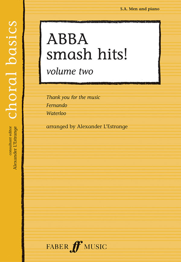 ABBA SMASH HITS BK 2 SA MEN/PNO
