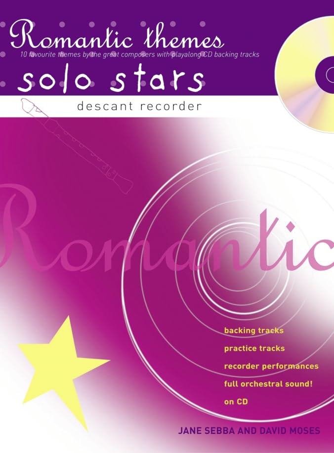 Solo Stars Romantic Themes Bk/CD