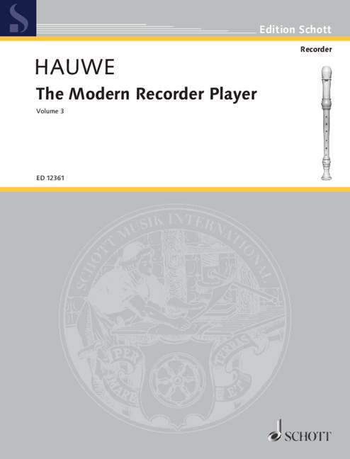 The Modern Recorder Player Vol 3 Treble Recorder