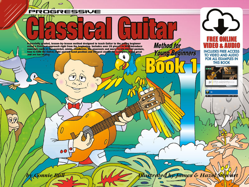 Progressive Classical Guitar for Young Beginners Book/OA