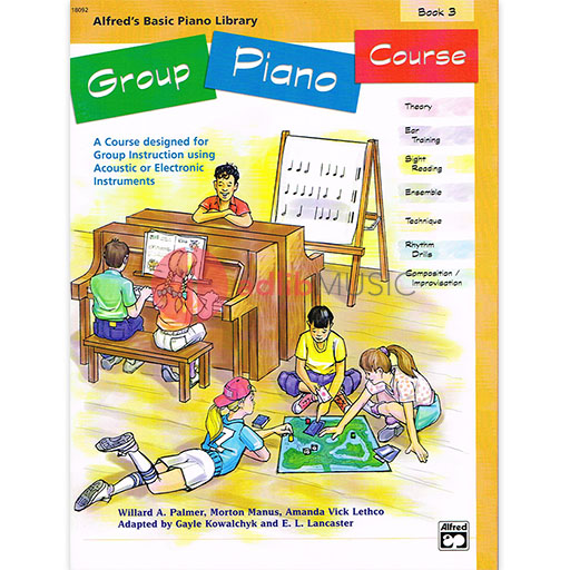 Alfred's Basic Piano Library - Piano Group Course for Children Book 3 - Alfred Music