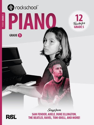 Rockschool Piano Grade 5 (2025) Book/OLA - Rock School Limited
