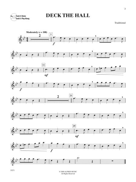 Easy Christmas Instrumental Solos -  Flute Book/CD