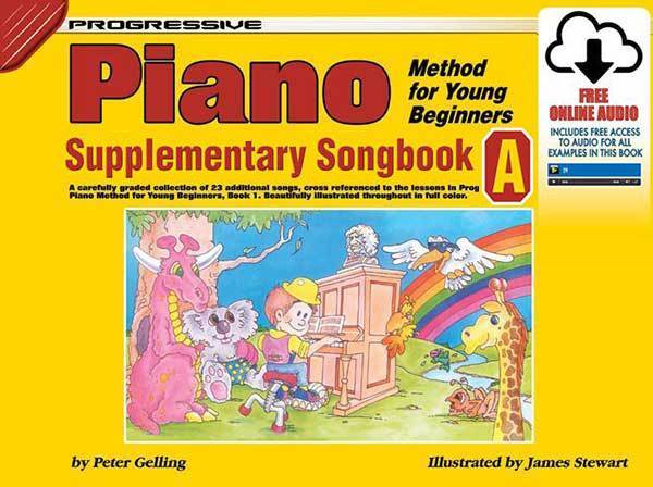 Progressive Piano Meth Yng Begin Supp Songbk A