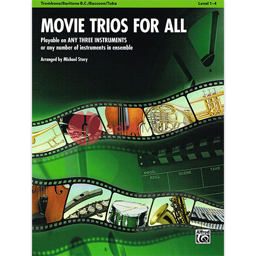 Movie Trios for All Trombone