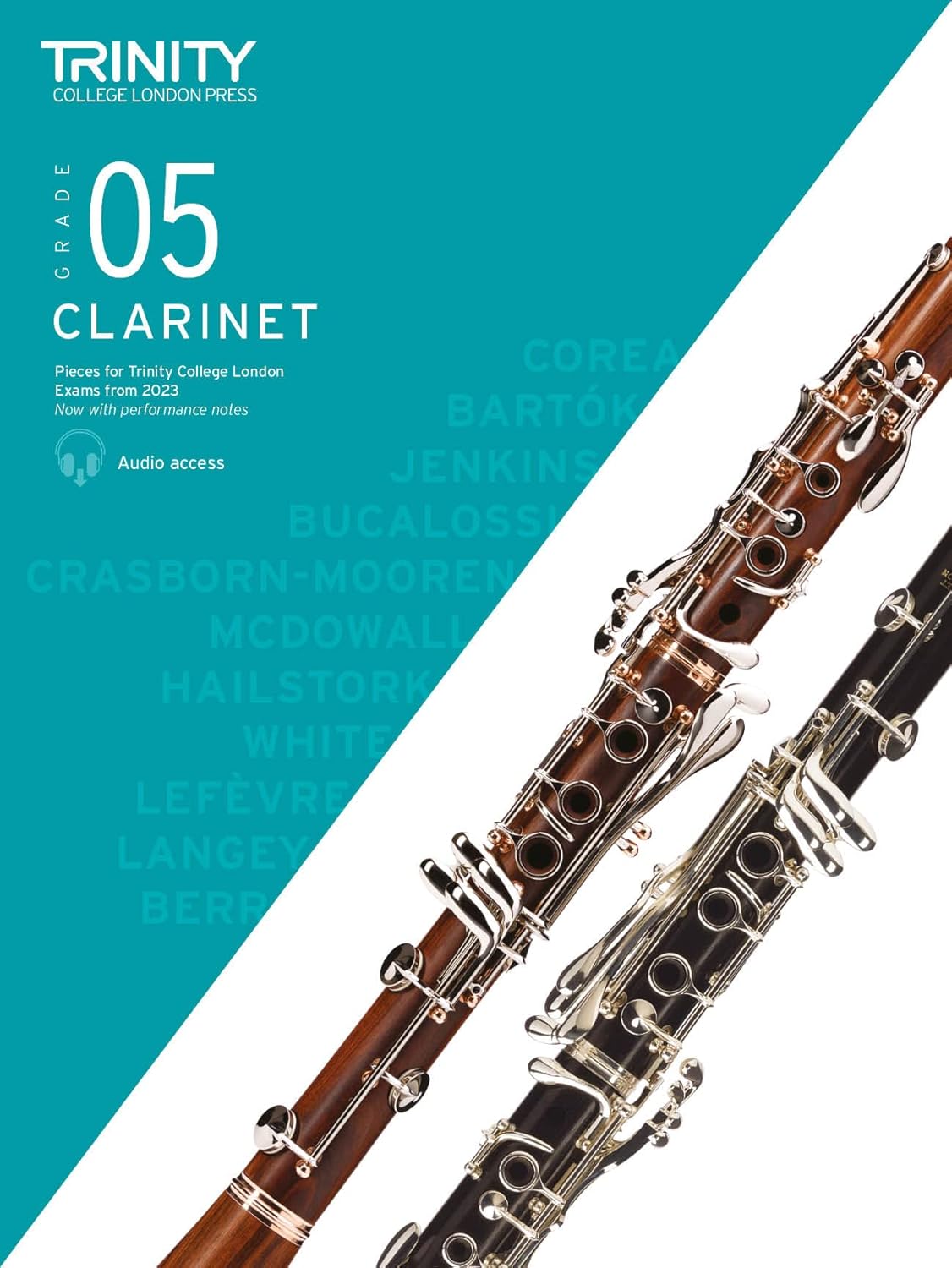 Trinity Clarinet Exam Pieces from 2023 Gr 5 Sc/Pt