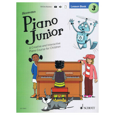 Piano Junior: Lesson Book 3 - Piano Method - Hans-Gunter Heumann - Schott