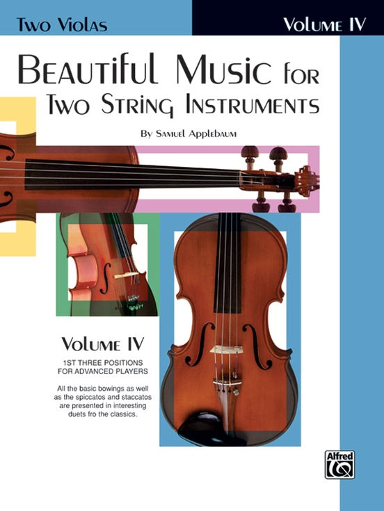 Beautiful Music for Two String Instruments Volume 4 - Two Violas