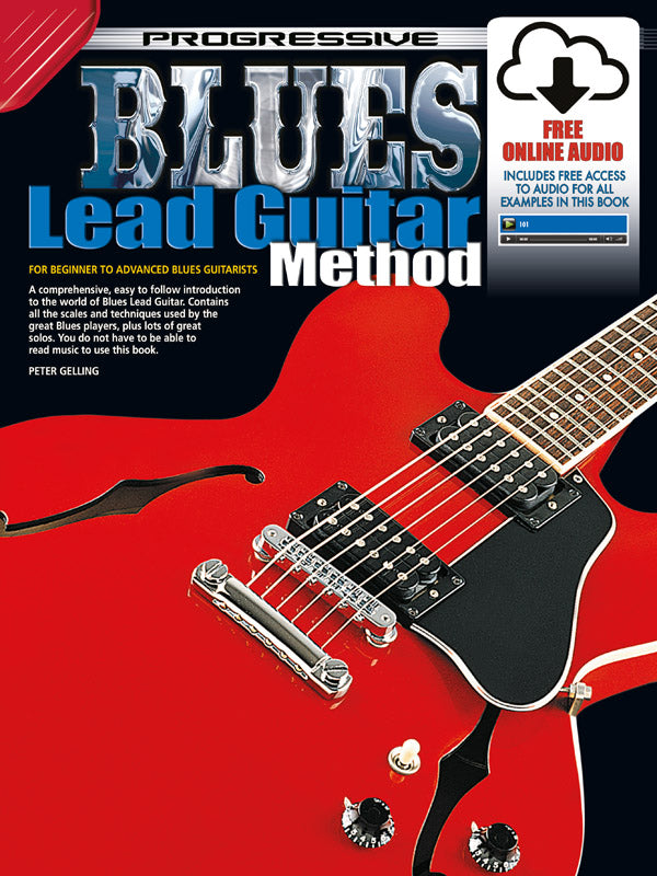 Progressive Blues Lead Guitar Method Book/OA