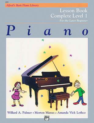 Alfred's Basic Piano Course - Lesson Book Complete 1 (1A/1B) - Alfred Music