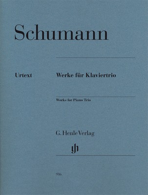 Schumann - Works for Piano Trio - Piano Trio Parts Henle HN916