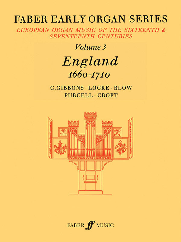 EARLY ORGAN SERIES BK 3 ENG 1660-1710 ED DALTON