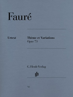 Theme and Variations Op 73 Piano Solo