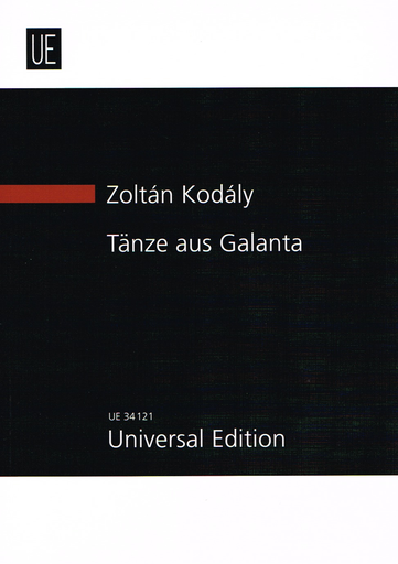 Dances of Galanta Study Score