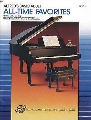 Alfred's Basic Adult Piano Course - All-Time Favorites Book 1 - Alfred Music