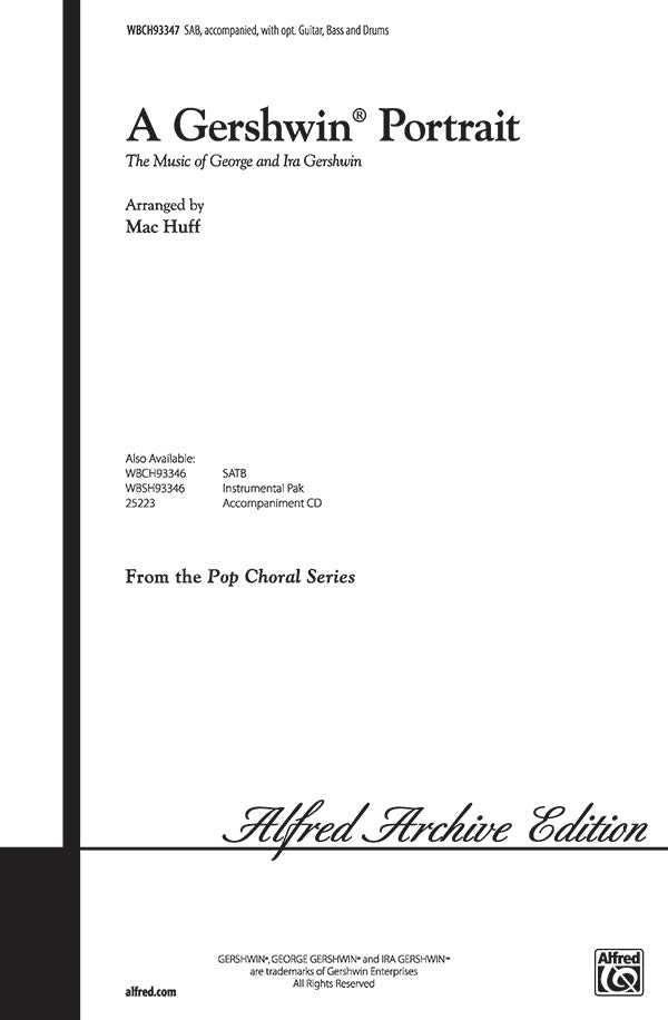 GERSHWIN PORTRAIT SAB