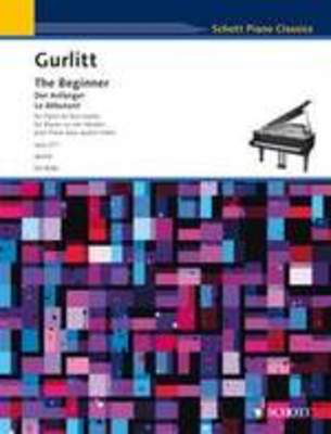 Gurlitt - The Beginner Op 211 Ed Brehl Piano Duet - Schott