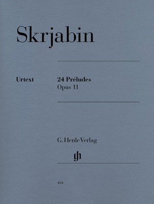 Scriabin - 24 Preludes Op11 - Piano Solo Henle HN484