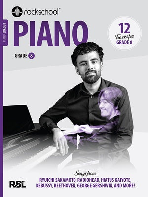 Rockschool Piano Grade 8 (2025) Book/OLA - Rock School Limited