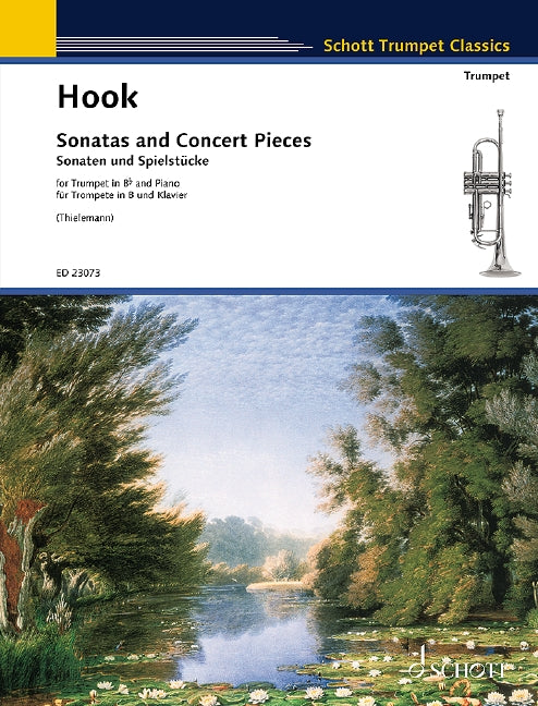 Hook Sonatas and Concert Pieces for Trumpet & Piano - Hook James