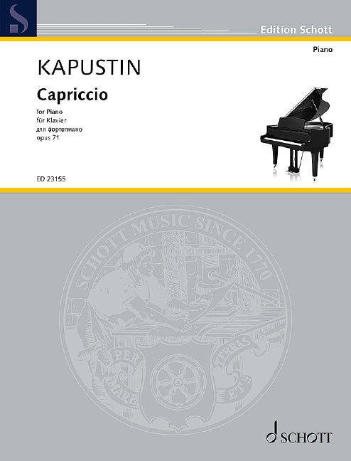 Kapustin Capriccio for Piano Op 71 - Kapustin Nicolai