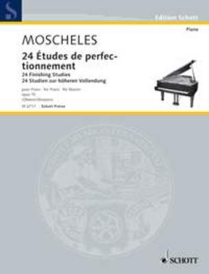 Moscheles - 24 Finishing Studies Op70 - Piano Solo Schott SF6717