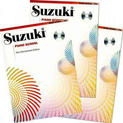 Suzuki Piano School Book/Volume 7 - Piano/CD (Recorded by Seizo Azuma) New International Edition Summy Birchard 32638