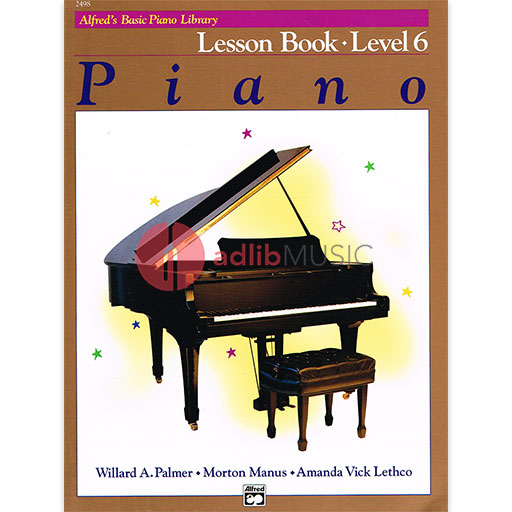 Alfred's Basic Piano Lesson - Book 6 - Alfred Music