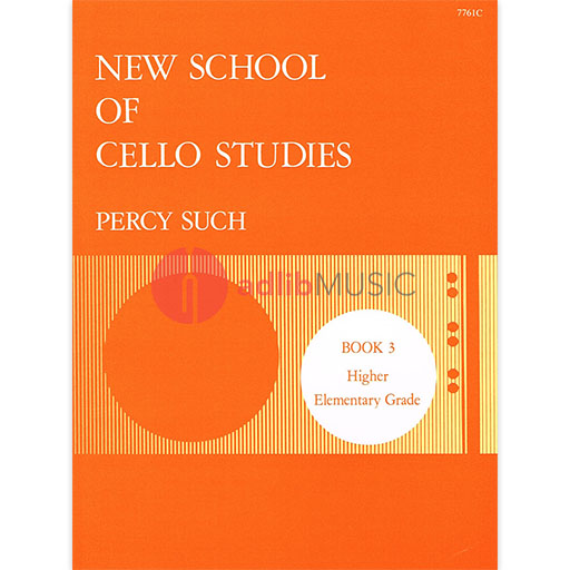 New School Of Cello Studies Bk 3 - Percy Such - Cello Stainer & Bell Cello Solo