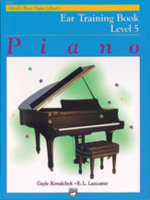 Alfred's Basic Piano Course - Ear Training Book 5 - Universal Edition - Alfred Music