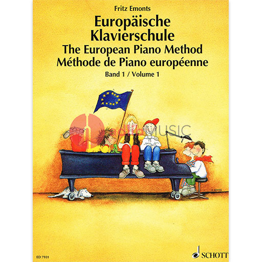 European Piano Method Volume 1 - Piano by Emonts Schott ED7931