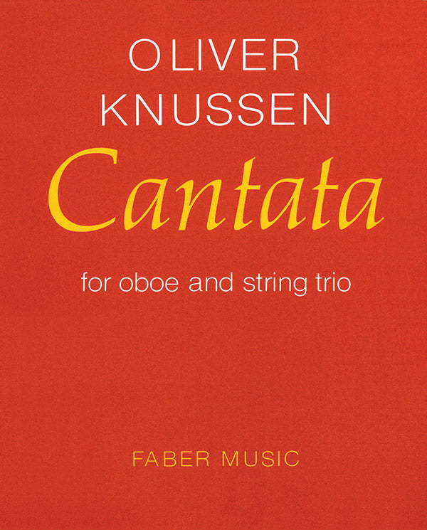 CANTATA OP 15  OB/STR TRIO SCORE