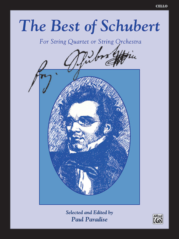 BEST OF SCHUBERT STR ORCH VC ARR PARADISE