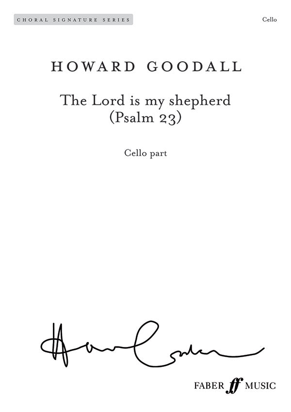 Lord is my Shepherd Cello