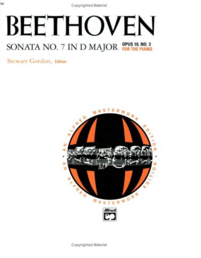 Beethoven Sonata No 7 in D Major Op 10