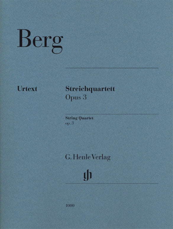 String Quartet Op 3