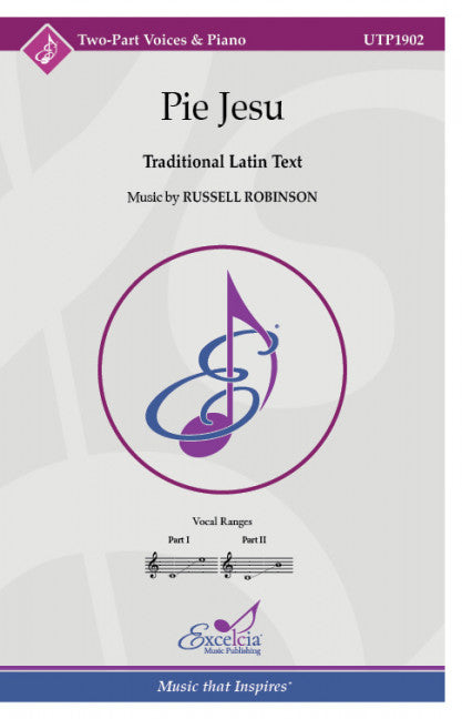 Pie Jesu Unison 2 Part