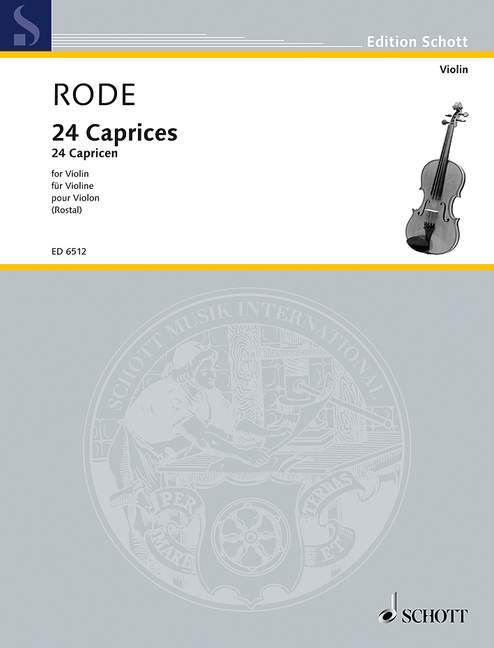 Rode 24 Caprices for Violin
