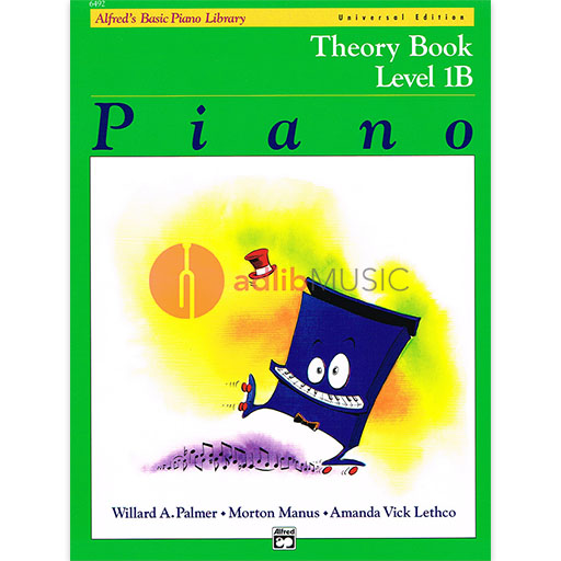 Alfred's Basic Piano Course - Theory Book 1B - Universal Edition - Alfred Music