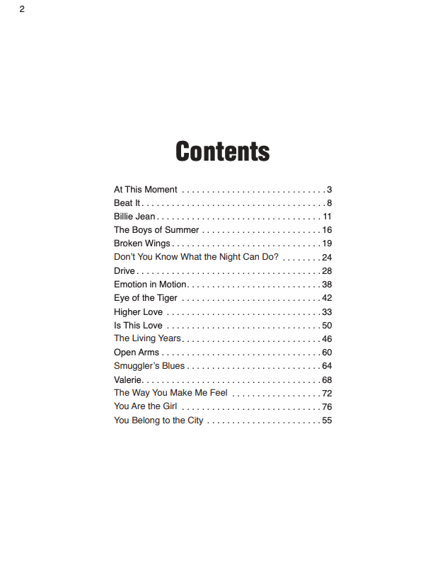 Simply Rock 80s EasyPiano - Coates - Alfred